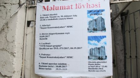 “İnşaat konstruksiyaları” MMC-nin sakinlərə yaşatdığı CƏHƏNNƏM: 