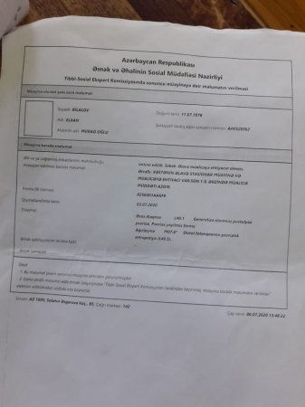 "Komissiyanın qarşısında od vurub özümü yandıracam..." "Komissiyanın qarşısında od vurub özümü yandıracam..."