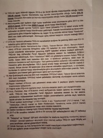 "Aztelekom" MMC ÖZ İŞÇİSİNDƏN NİYƏ İMTİNA ETDİ? "Aztelekom" MMC ÖZ İŞÇİSİNDƏN NİYƏ İMTİNA ETDİ?