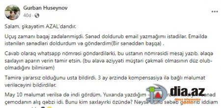 `AZAL` yenə də NARAZILIQ YARADIR... `AZAL` yenə də NARAZILIQ YARADIR...