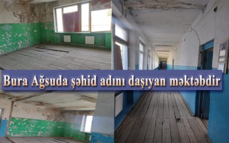 Şəhidin adını daşıyan məktəbdə `MÜHARİBƏ ŞƏRAİTİ` Şəhidin adını daşıyan məktəbdə `MÜHARİBƏ ŞƏRAİTİ`