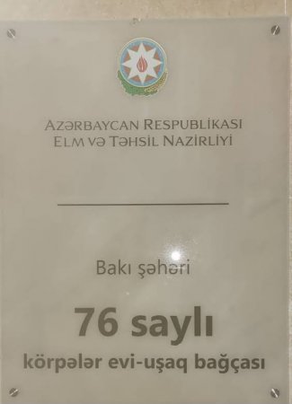 Uşaq bağçasının həyətində RESTORAN AÇIBLAR... Uşaq bağçasının həyətində RESTORAN AÇIBLAR...