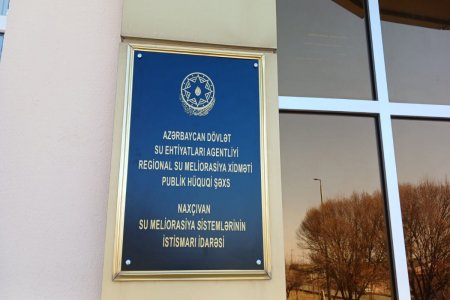 Naxçıvan Su Meliorasiya Sistemlərinin İstismarı İdarəsində yoxlama aparılır