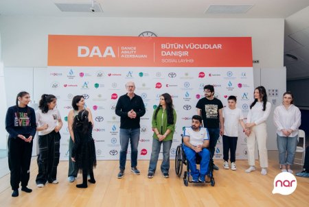 İnklüziv təşəbbüsləri dəstəkləyən “Nar” “DanceAbility” iştirakçıları ilə görüşüb İnklüziv təşəbbüsləri dəstəkləyən “Nar” “DanceAbility” iştirakçıları ilə görüşüb