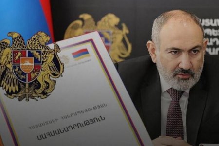 Paşinyan da konstitusiya dəyişikliyinə can atır Paşinyan da konstitusiya dəyişikliyinə can atır